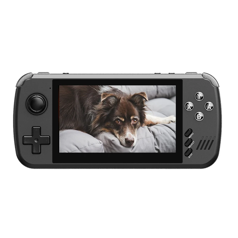 POWKIDDY X39pro 4.3 Inch IPS Screen Handheld Video Game Console X39 Retro Game PS1 Support Wired Controllers Children's gifts 