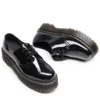 Aiping 1461 Thick Bottom 3-hole Women's Low Top Authentic Leather Mirror Round Toe Flats Short Boots For Students Summer Wear 5