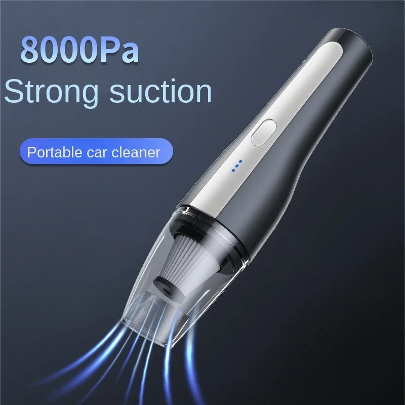 

8000Pa Car Vacuum Cleaner Car Home Wireless High Power Mini Strong Suction Car Portable Handheld Small Auto Vacuum Cleaner
