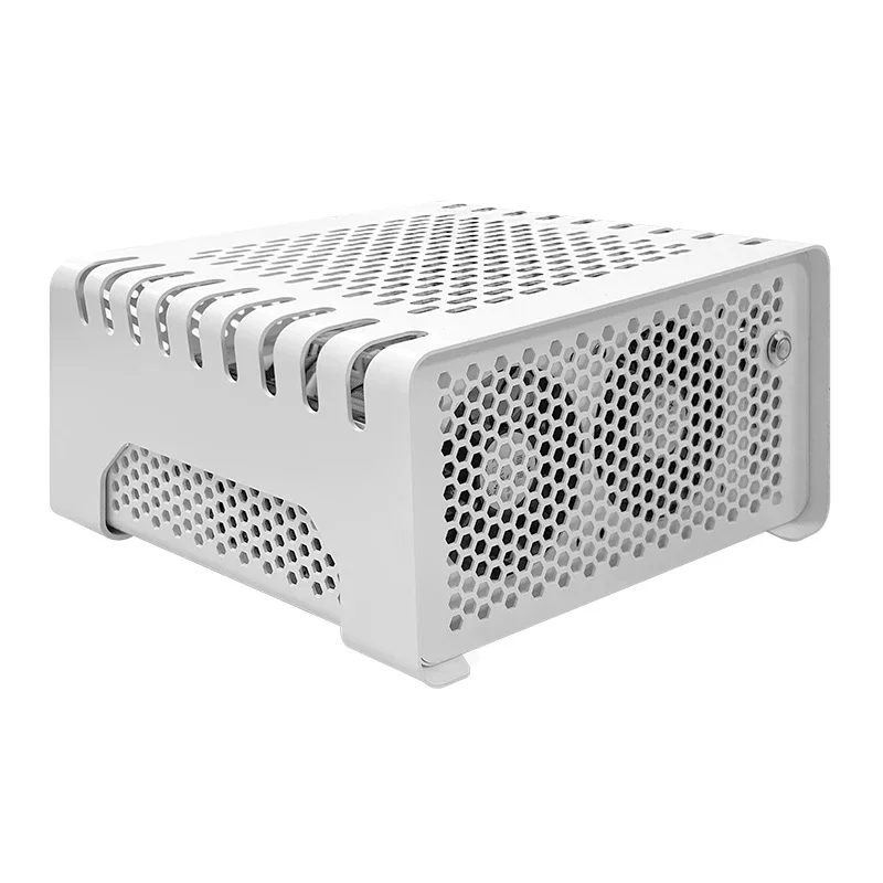 Computer case Desktop ITX small case, living room mini HTPC horizontal case