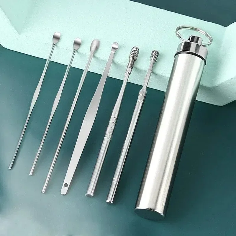 Ear Wax Cleaner Earwax Removal Tool Pick Digging Artifact Earpick for Cleaning Ears