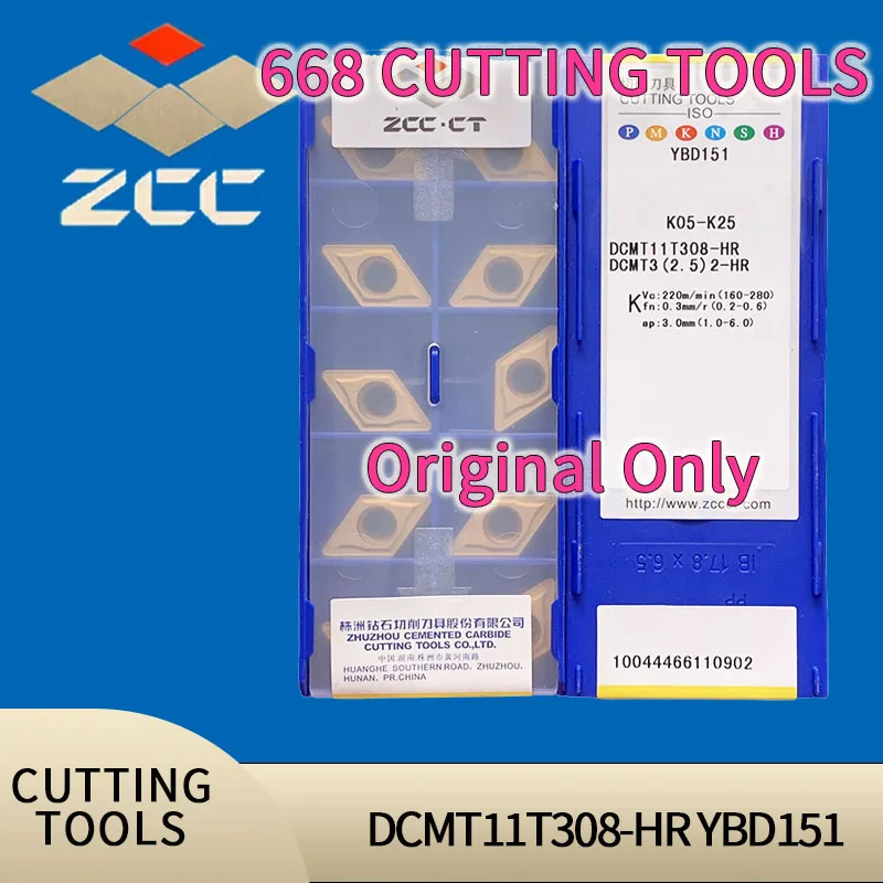 ZCCCTcuttingtoolssuppliersYBD151DCMT11T308HRYBC252YBD152YBC351