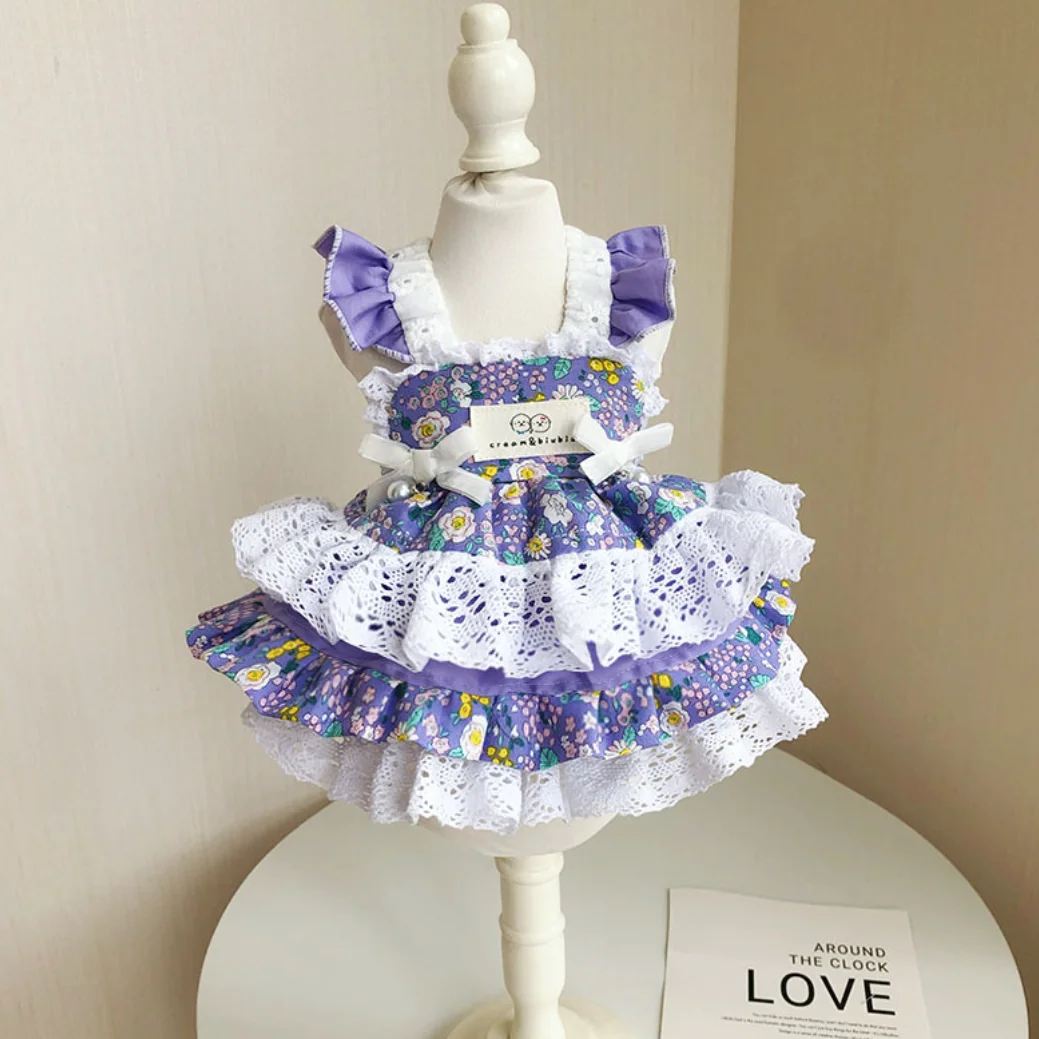 Princess Dress for Dog and Cat, Pet Clothes