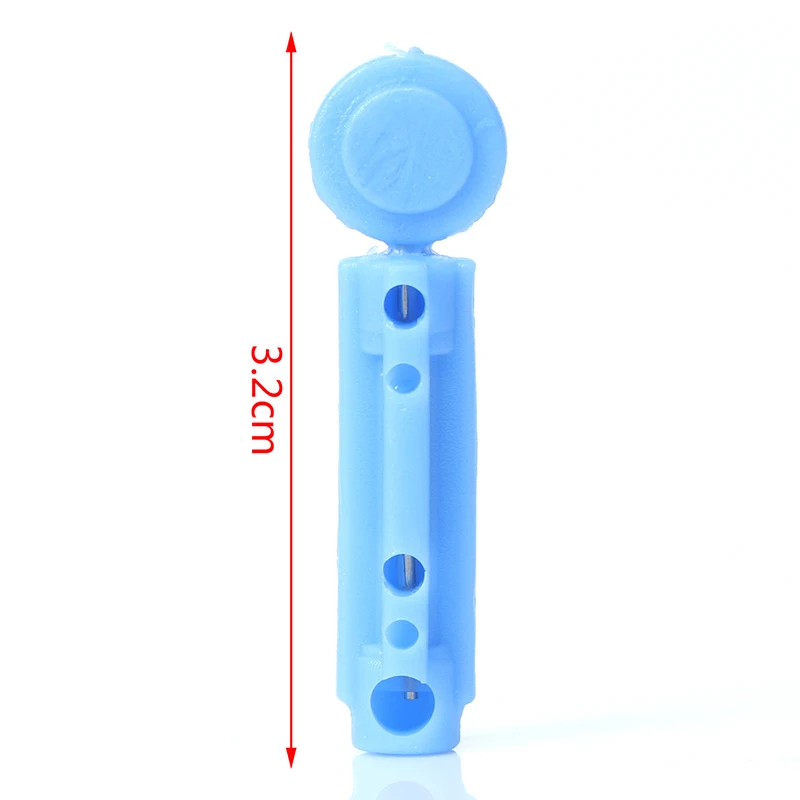 50Pcs 23g Blood Glucose Medical Blood Collecting Lancet Needles Diabetes Tests
