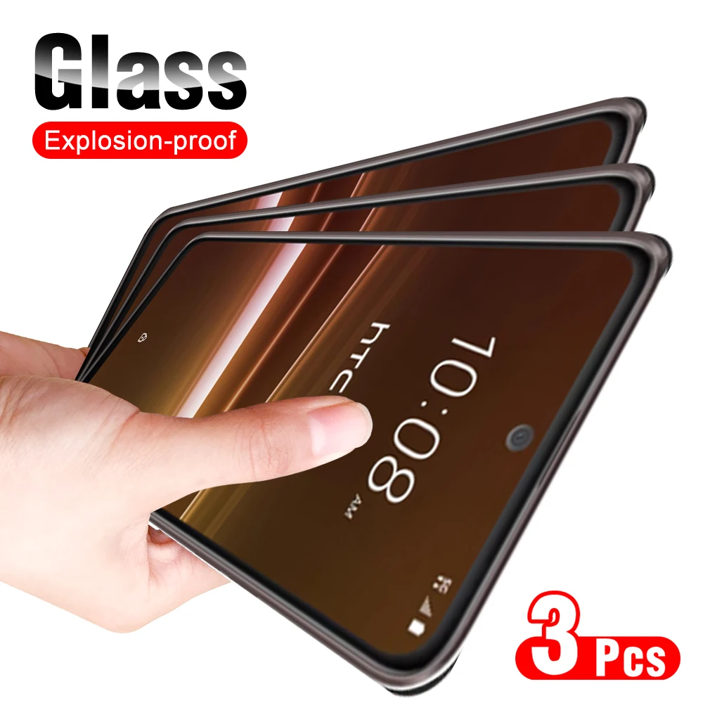 

3pcs screen protector For HTC U23 Pro protective Glass HTCU 23 23u 6.7 inches High definition Scratch resistance tempered glass
