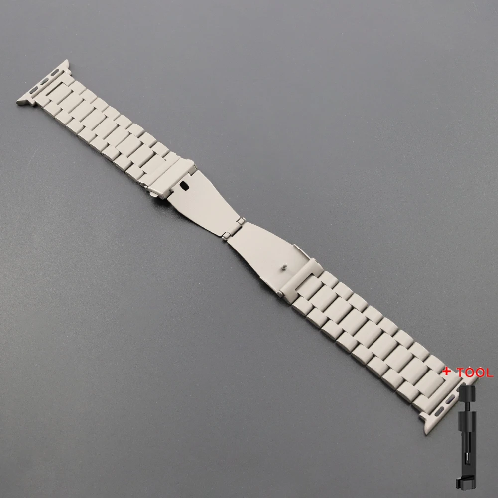 Premium Stainless Steel Watch Band – Elegant Metal Strap Replacement