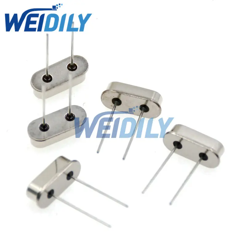 Crystal Oscillator 10PCS 4Mhz 6Mhz 8Mhz 10Mhz 11.0592Mhz 12Mhz 16Mhz 20MHz 25Mhz 48M HC-49S DIP Passive Crystal Quartz
