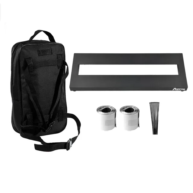 Pedaliera Effetti Per Chitarra Compatta - Lega Alluminio, 15x4.9 Pollici, Con Borsa Trasporto - Foto 8