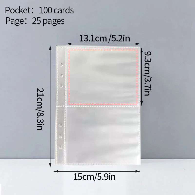 Kpop Photocard Album: A5 Holder with 10 Inner Pages