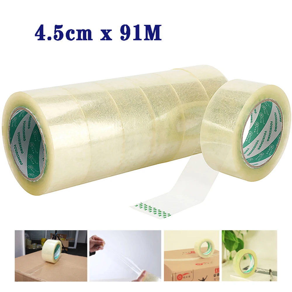 OFITURIA Cinta Adhesiva de Embalar Transparente para Embalaje de Cajas de  Cartón de Envíos y Mudanzas. Precinto para Empaquetados Seguros y  Resistentes (36 cms x 120 mts - Transparente, 1 Rollo) 