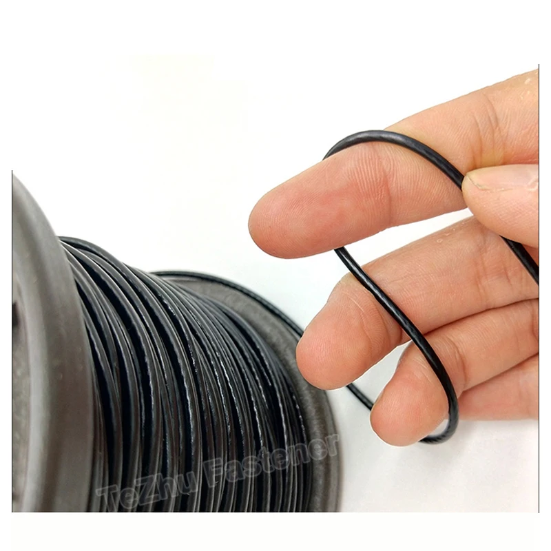 304 Stainless Steel Wire Rope Cable Clothesline Steel Rope Line PVC Coated Soft 7*7 7*19 Dia 1mm~6mm Rustproof Grape Frame stainless steel wire rope stainless steel cable rope