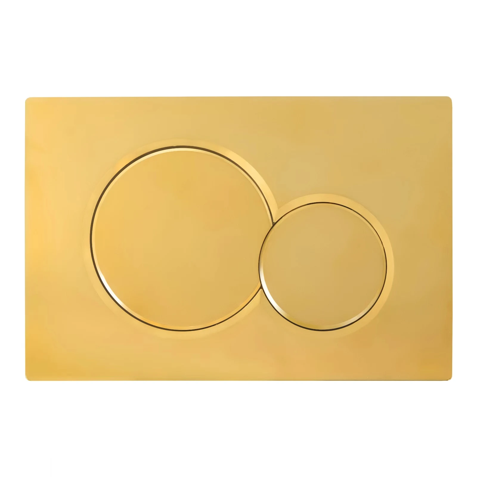 Push Button Switch Toilet Flush Button Toilet Water Tank Valve Actuator Push Plate Toilet Cistern Replacement Parts For Geberit Sigma 01 Plate 2-Flush Matt Golden