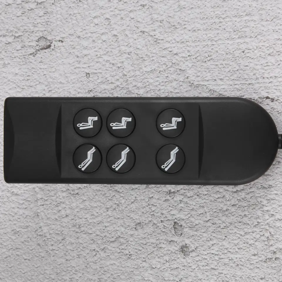 Interruttore A Doppio Pulsante Per Divano Reclinabile Elettrico - Controller Manuale Con Cavo 1,2m - 2