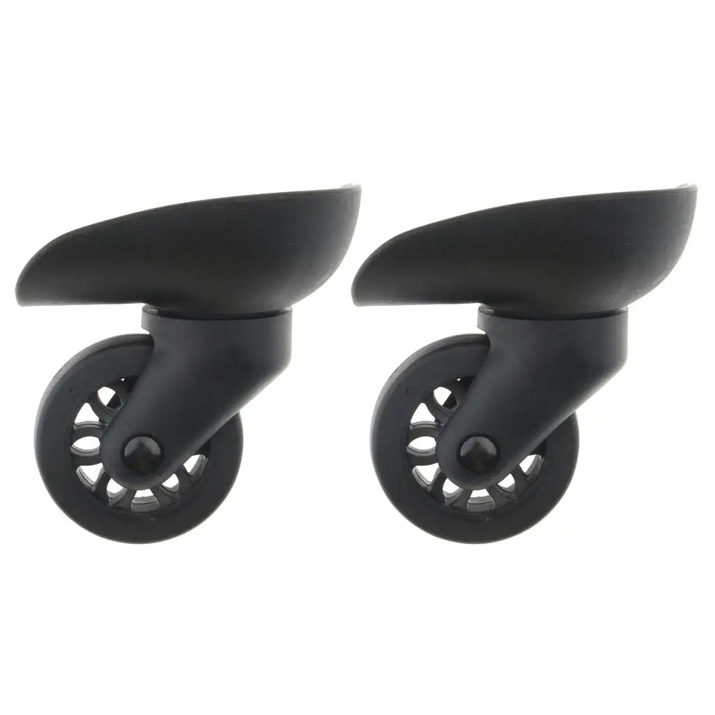 2pcs Universal Suitcase Luggage Casters Replacement Wheels A35-Size L