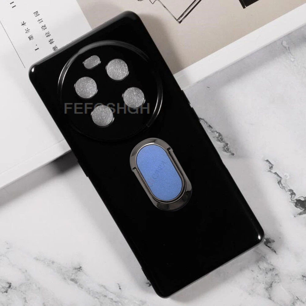 Premium 6.67” Back Ring Holder TPU Soft Silicone Phone Case, Enhanced Grip & Protection