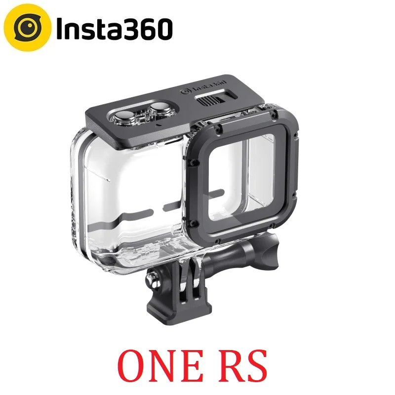 Insta360 ONE RS Dive Case For Insta 360 4K Boost Lens 60m Waterproof Shell Box Original Accessories peak design strap