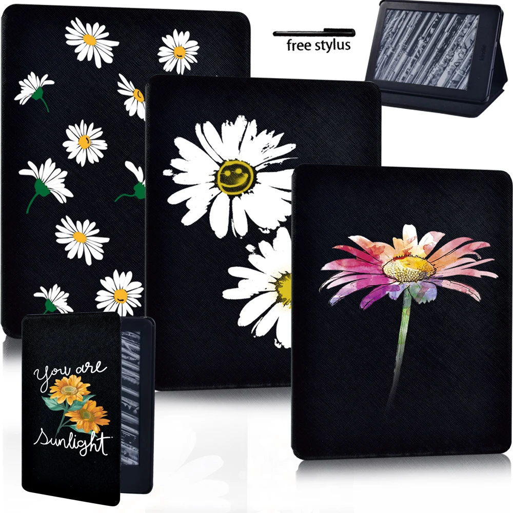 Per Kindle Paperwhite 5 2021/Kindle Paperwhite 1 2 3 Tablet Custodia Protettiva Pieghevole In Pelle Pu Custodia Protettiva Per Kindle 8Th/10Th