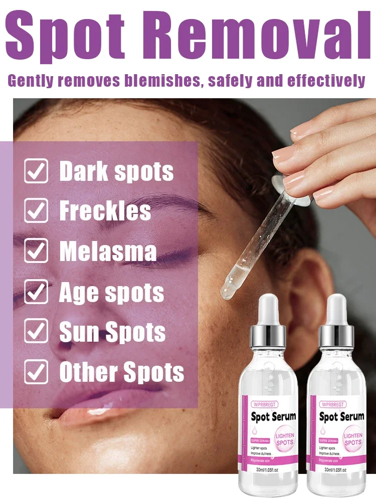 

Lightens discoloration and removes melanin
