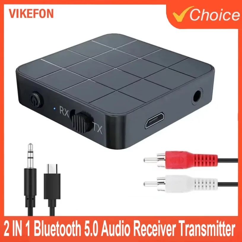 Wireless Transmitter Audio Bluetooth5.0 kn321 Adapter Audio receiver for Tv Computer Projection Earphone Amplifier Speaker