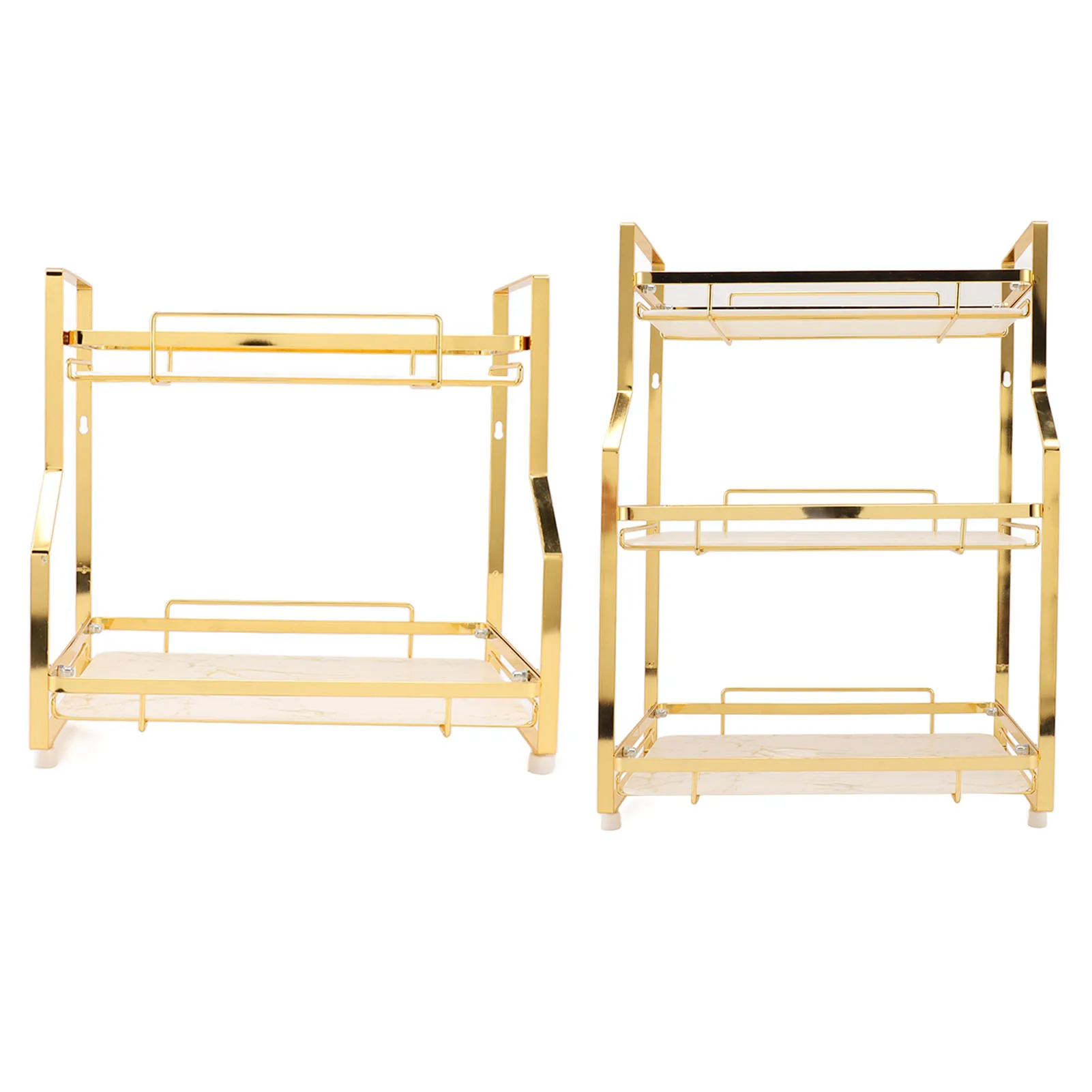 

Spice Rack Organizer Iron Bathroom Storage Shelf for Kitchen