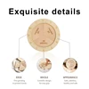 Kids Montessori Wooden Clock Toys Time Learning Teaching Aids Educational Toys For Children Primary School Clever Board Toys 6