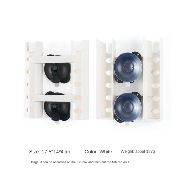 견고하고 편리한 흡입 컵 낚싯대 홀더