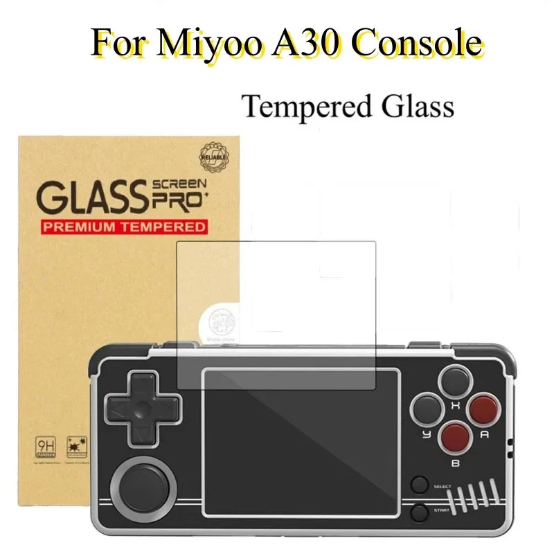 

For Miyoo A30 Tempered Glass Screen Protector Films 9H HD Miyoo A30 Retro Console Screen Protector Film