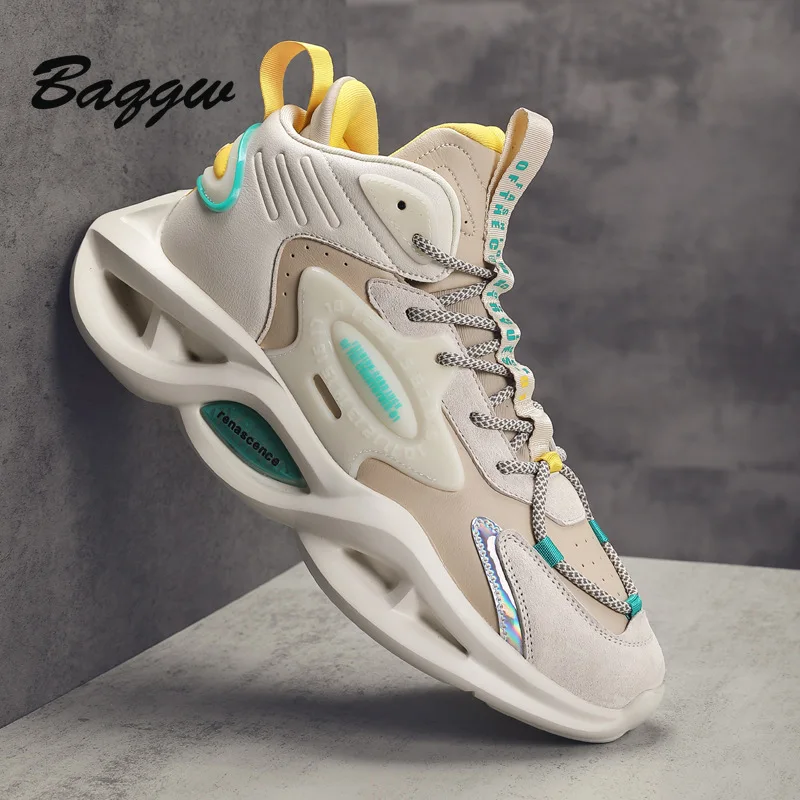 Designer Trainers Tenis 2019 Masculino Casual Breathable Chunky