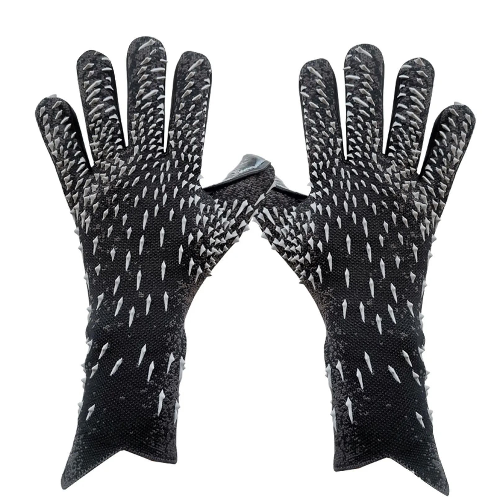

Football Gloves Strong Grip Soccer Goalie Goalkeeper Gloves Tacky Grip Skin Tight Football Gloves Enhanced Performance Football