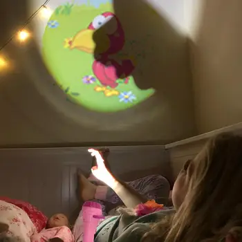 Child Early Education Projector Slide Story Machine Bedtime Toy Girl Boy Flashlight Toy Education Baby Sleeping Light Up Toys 4