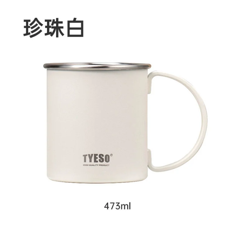 473ml Coffee Mug Cup TYESO 304 Stainless Steel Mug For Men And