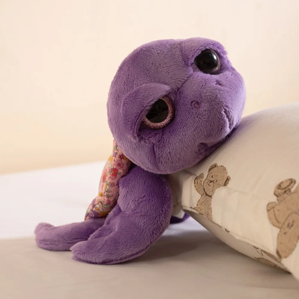 Marine Animal Tortoise Plush Toy Star Stuffed Sea Turtle Stuffed Doll Soft Cartoon Animal Sea Turtle Pillow Car Decor
