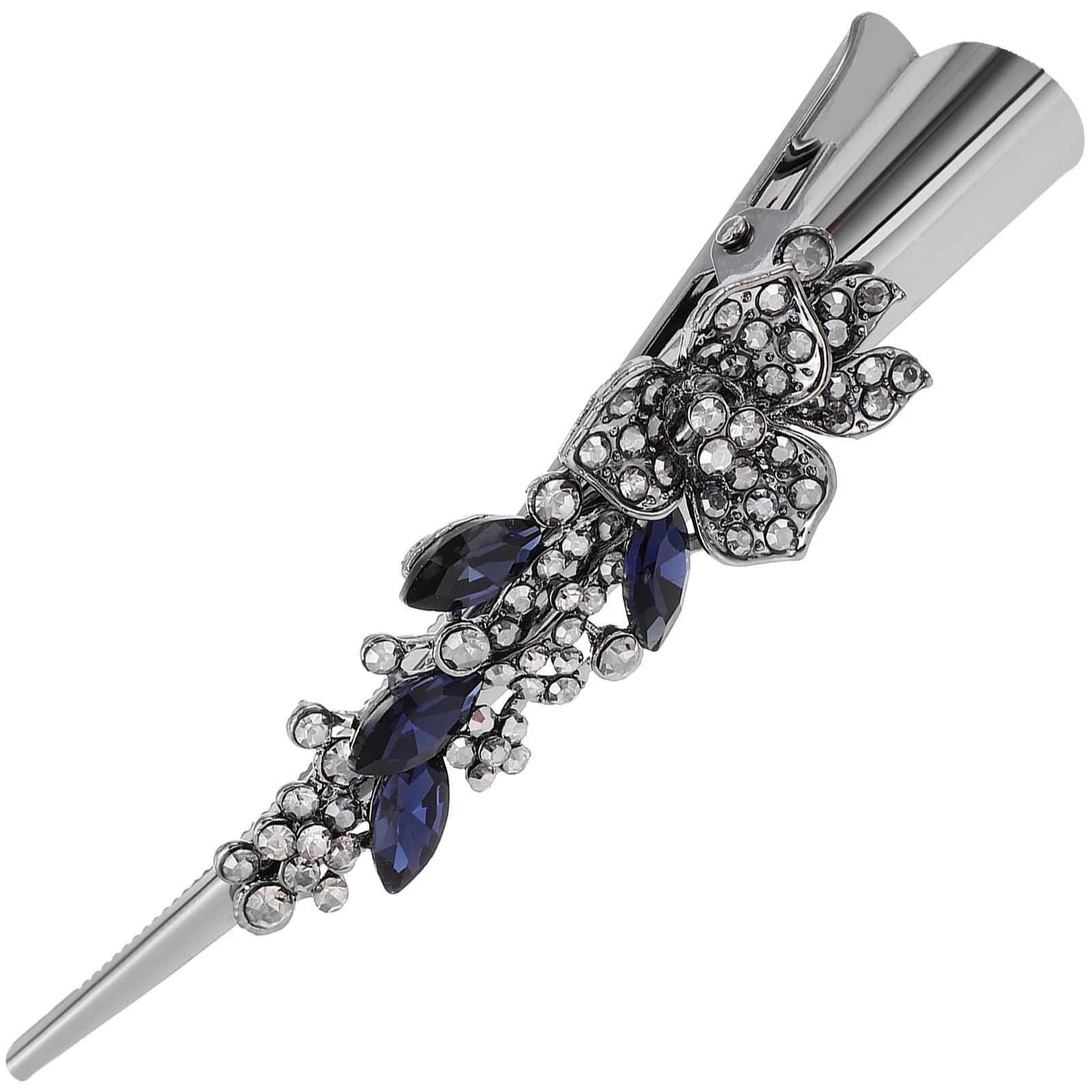 

Duck Bill Clips for Hair Accessories Vintage Decor Decorative Women's Rhinestones Wedding