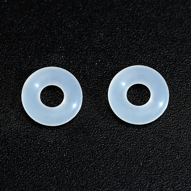 40 Pezzi Sostegni Per Orecchini In Silicone - 4 Misure (3/5/7/9mm) - Per Piercing, Supporto Lobi, Anti-Irritazione - Foto 3
