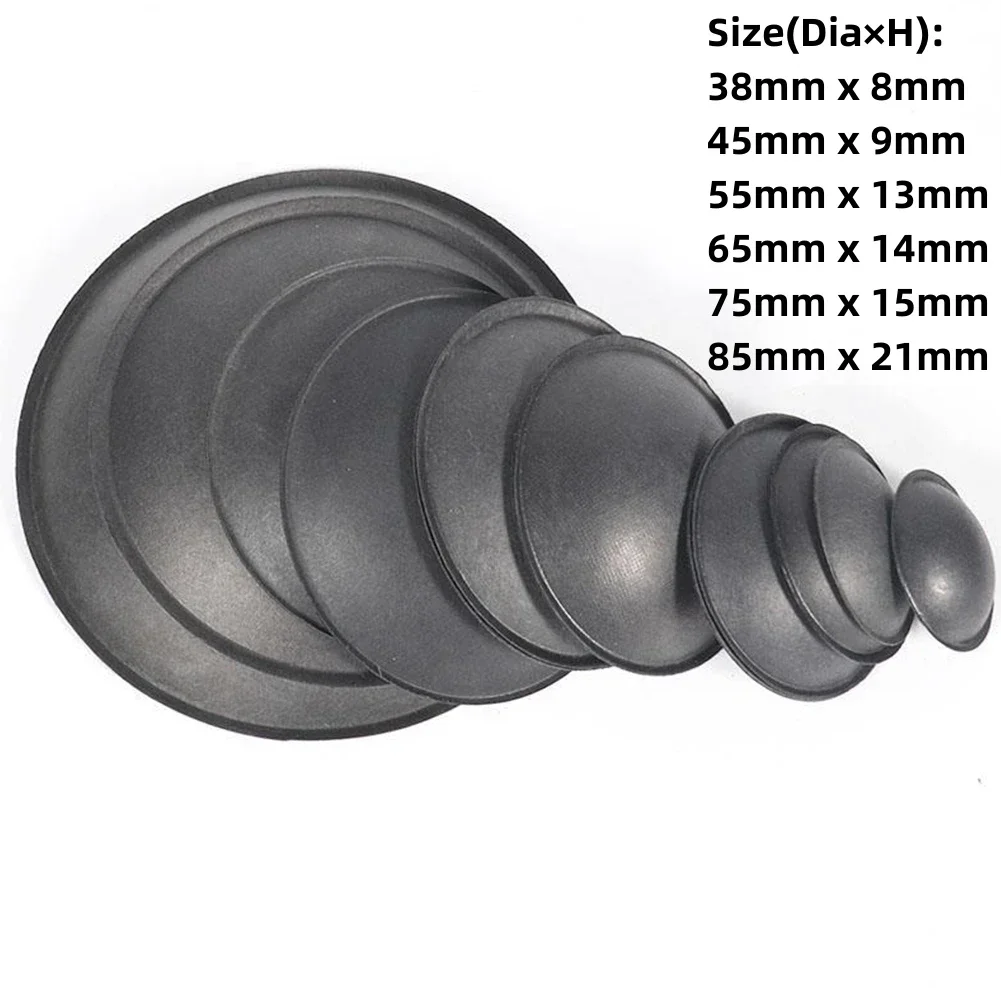 2Pcs 38-85mm Audio Woofer Speaker Cap Dust Cap Dome Cover Replacement Accessories Loudspeaker Dome Paper Dust Cone Cover