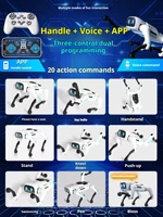 Nouveau Robot Chien Intelligent IA 2026 Télécommandé Programmable avec Panier de Chargement – Cadeau Idéal pour Anniversaire et Fêtes des Garçons 4