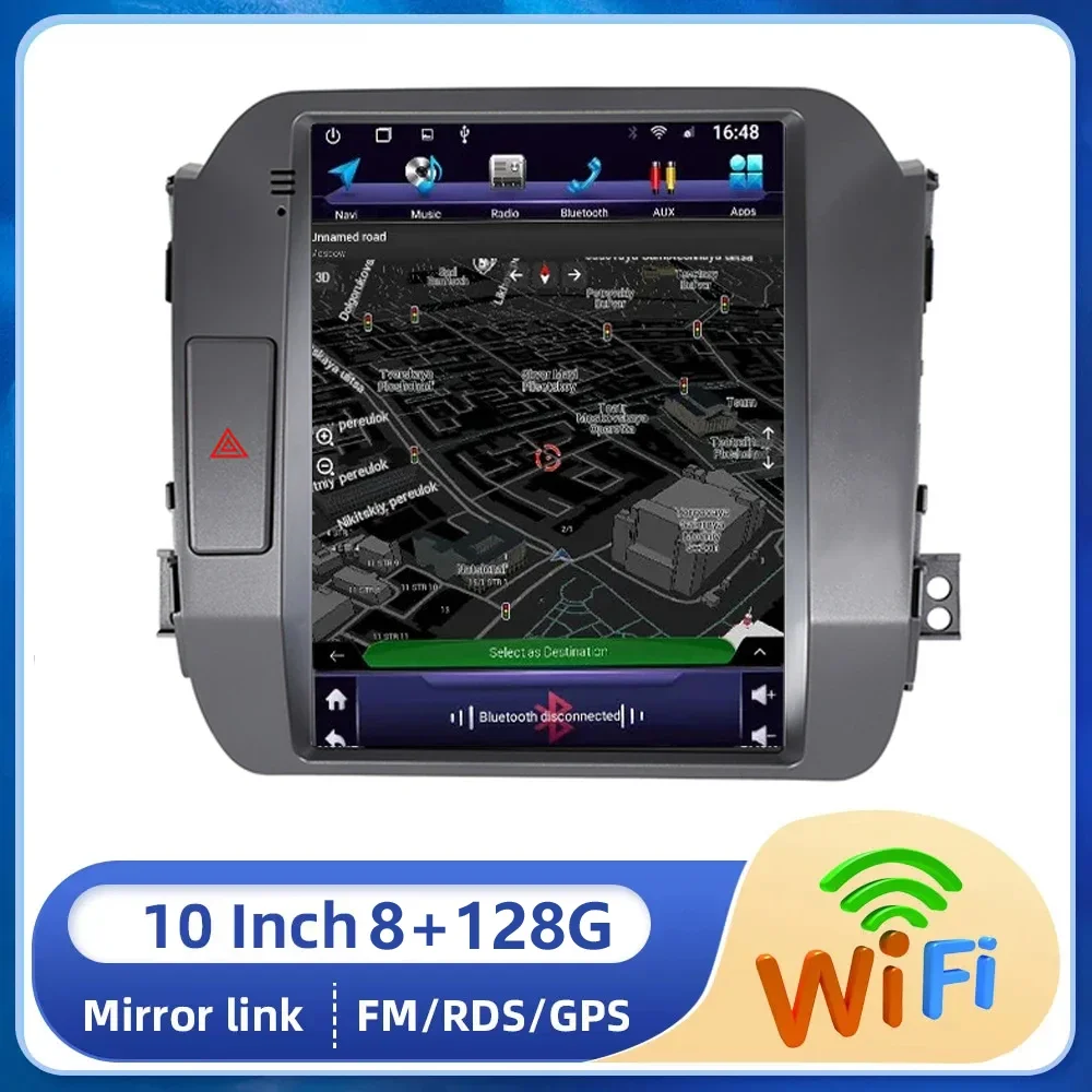 

Автомагнитола 2DIN для KIA Sportage 3 2010-2016, 4G + WIFI, вертикальный экран Tesla