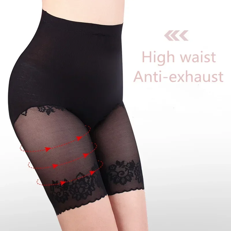 Description Picture 6 of itemUnderwear for Women Summer Ice Silk Shorts Under the Skirt Safety Pants Anti Chafing Thigh High Rise Panties Anti Friction Pants