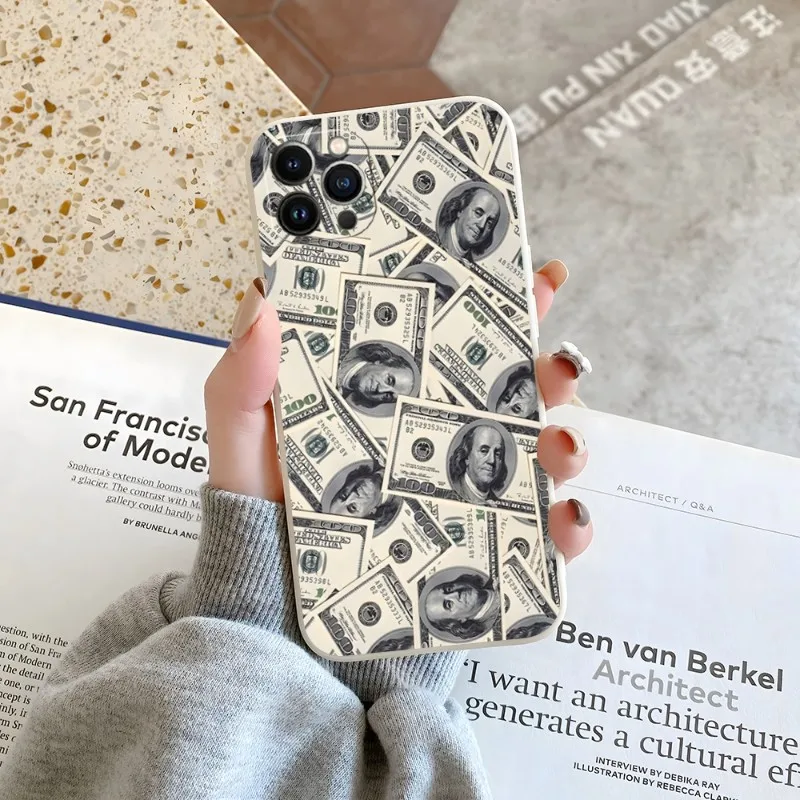 USDDollarMoneyPhoneCaseCandyColorForIPhone1514121311Pro