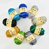 100g 1PC Thick Cloth Yarn for Hand Knitting Woven Scarf Bag Magic Bright Color Cloth Champagne Imitation Leather Yarn 3