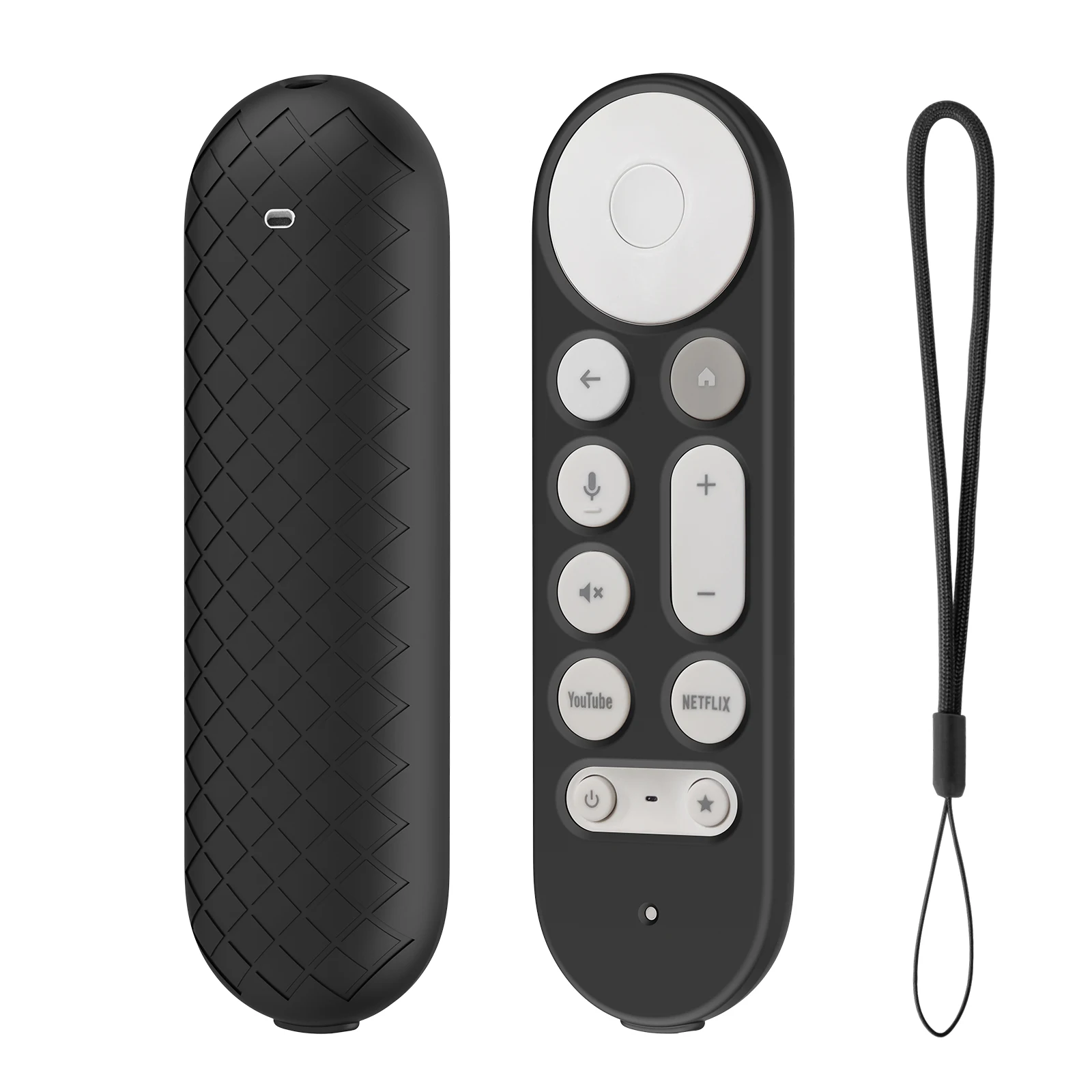 Silicone Remote Controller Protective Cover For Google TV Streamer 4K TV for Google GY3LE Remote Controller Case Protector