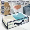 12Pcs Clear Clothes Storage Bags Waterproof Versatile Plastic Blanket Storage Bag Space Saving Closet Storage Container for Home 2