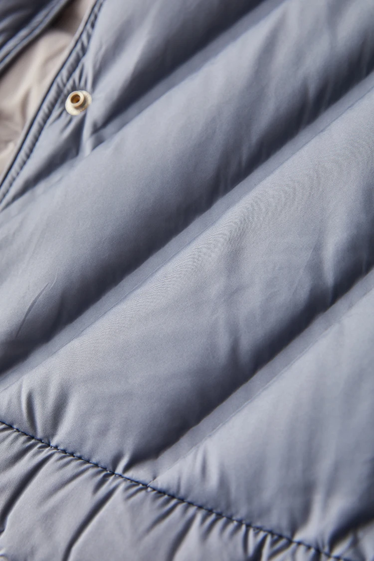 90% White Duck Down Women's Autumn and Winter New 2024 Down Jacket Korean Double-sided Collar Down Jacket Women Warm Jacket