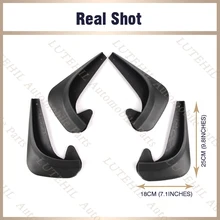  Set Universal Mudflaps Mud Flaps Splash Guards Mudguards For Peugeot 107 108 207 208 306 307 308 407 408 508 607 1007 ION SW SD 