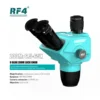 RF4 New Trinocular  Microscope Head 6.5-65X Simul Focal Continuous Zoom Stereo Microscope WF10X/23mm Eyepiece  Phone PCB Solderi 1