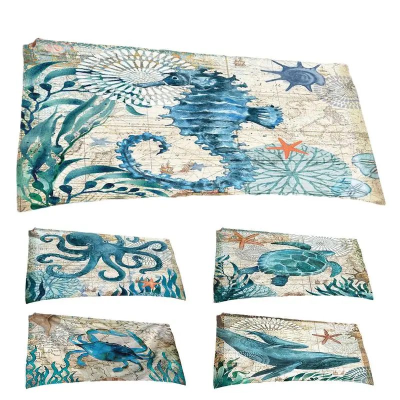 Swimming Towel Swimming Pool Absorbent Soft Microfiber Bath Towel Fast Drying Surfing Equipment Water Sports Accessories For