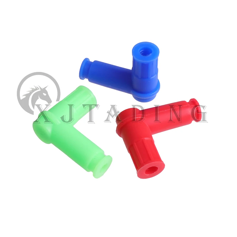 

3pcs/lot Spark Plug Cap Boot Silicone Waterproof Non Resistor Unisersal Caps For Motorcycle Dirt Pit Bike Scooter ATV Buggy Quad