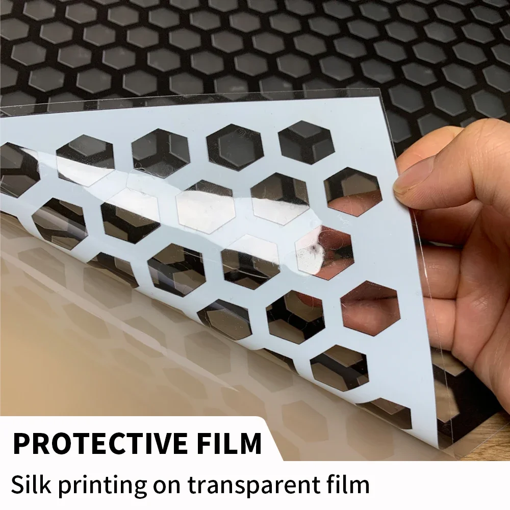 Auto Hinten Rücklicht Lampe Waben Aufkleber Typ Auto Aufkleber Nebel Licht Rauch Filme Dekoration Wrap Aufkleber Auto Außen Zubehör – Detail 6