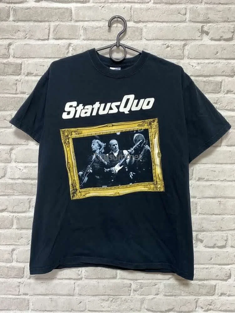 

Status Quo 2008 Vintage Rock Tour Tshirt