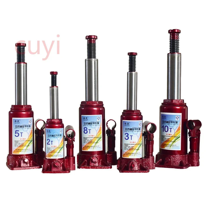 

Auto Vertical Hydraulic Jack Hydraulic 2Tons 3Tons 5Tons 8Tons 10Tons 20Tons 32Tons Hand-Cranked Cars Vans Suvs Jack